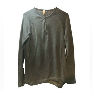 Hogen Hacchi | Knit Long Sleeve Henley